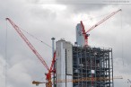 Kraftwerkbaustelle Wilhelmshaven: Big Wolff 1250 B wird demontiert