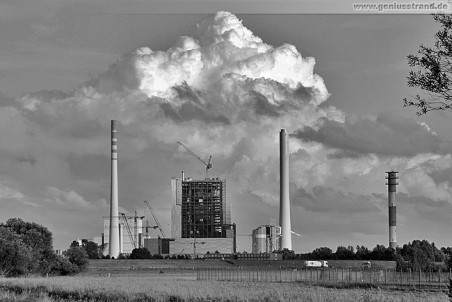 Kraftwerksneubau der GDF Suez in Wilhelmshaven