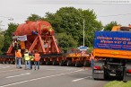 Wilhelmshaven: Schwertransport zum GDF Suez Kraftwerksneubau