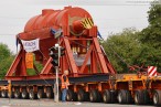 Wilhelmshaven: Schwertransport zum GDF Suez Kraftwerksneubau