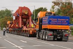 Wilhelmshaven: Schwertransport zum GDF Suez Kraftwerksneubau