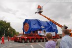 Wilhelmshaven: Schwertransport zum GDF Suez Kraftwerksneubau