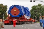Wilhelmshaven: Schwertransport zum GDF Suez Kraftwerksneubau