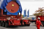 Wilhelmshaven: Schwertransport zum GDF Suez Kraftwerksneubau