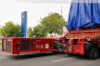 Wilhelmshaven: Schwertransport zum GDF Suez Kraftwerksneubau