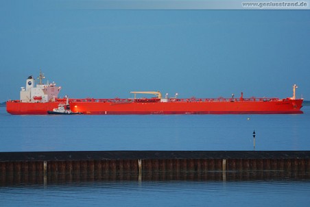 Tanker Eagle Kuching bringt 80.000 t Rohöl