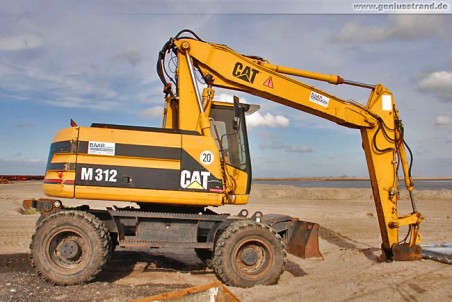 Mobilbagger Caterpillar M 312