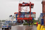 Wilhelmshaven: Van Carrier bekommt neuen Stellplatz neben der Infobox