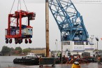 Wilhelmshaven: Van Carrier bekommt neuen Stellplatz neben der Infobox