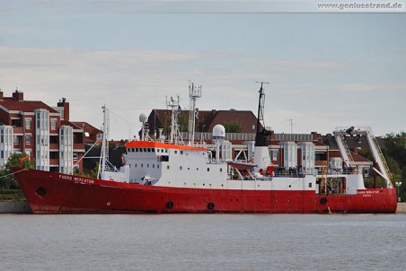 Vermessungsschiff Fugro Mercator am Bontekai