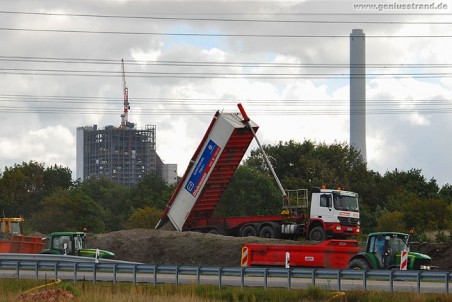 JadeWeserPort: Bauarbeiten Autobahnverlängerung BAB A 29