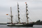 Wilhelmshaven: Einlaufparade am Ende der JadeWeserPort-Cup Regatta 2010