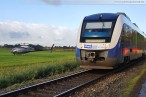 Awanst Wilhelmshaven Nord: Montage der Eisenbahnsignale per Hubschrauber