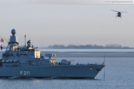 Fregatte Köln (F 211) von Atalanta-Mission zurück