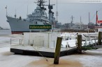 Winterbilder aus Wilhelmshaven 2011 - Marinemuseum