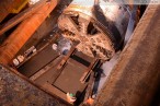 GDF Suez Kraftwerkskühlung: Tunnelbohrmaschine im Zielschacht