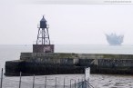 Bombenentschärfung auf dem Jappensand (2. Explosion)