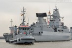 Wilhelmshaven: Fregatte Hamburg (F 220) zurück vom Atalanta-Einsatz