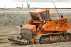 JadeWeserPort: Bilder vom westlichen Bereich der Hafenbaustelle