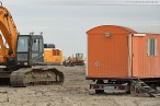 JadeWeserPort: Bilder vom westlichen Bereich der Hafenbaustelle