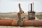 JadeWeserPort: Bilder vom westlichen Bereich der Hafenbaustelle
