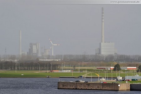 GDF Suez und E.On Steinkohlekraftwerk im Rüstersieler Groden