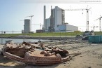 Kraftwerksbaustelle GDF Suez: Zweite Tunnelbohrmaschine im Zielschacht