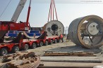 KW-Baustelle Wilhelmshaven: Tunnelbohrmaschine wird abtransportiert