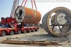 KW-Baustelle Wilhelmshaven: Tunnelbohrmaschine wird abtransportiert