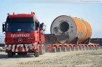 KW-Baustelle Wilhelmshaven: Tunnelbohrmaschine wird abtransportiert
