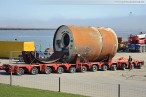 KW-Baustelle Wilhelmshaven: Tunnelbohrmaschine wird abtransportiert