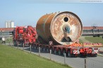 KW-Baustelle Wilhelmshaven: Tunnelbohrmaschine wird abtransportiert