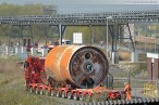 KW-Baustelle Wilhelmshaven: Tunnelbohrmaschine wird abtransportiert