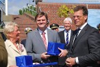 Taufe des Küstenbootes W 5 der Wasserschutzpolizei im Nassauhafen
