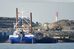 JadeWeserPort Wilhelmshaven: Bilder von der Stromkaje