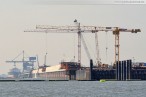 JadeWeserPort Wilhelmshaven: Bilder von der Stromkaje