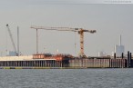 JadeWeserPort Wilhelmshaven: Bilder von der Stromkaje