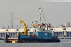 JadeWeserPort Wilhelmshaven: Bilder von der Stromkaje