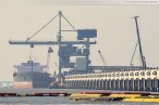 JadeWeserPort Wilhelmshaven: Fotos von der Hauptkaje
