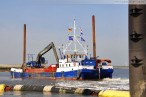 JadeWeserPort Wilhelmshaven: Fotos von der Hauptkaje