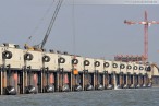 JadeWeserPort Wilhelmshaven: Fotos von der Hauptkaje