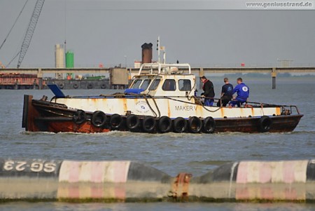 Festmacherboot Maker V von der Jade-Dienst GmbH