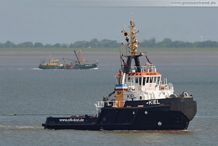 Schlepper Kiel der Schlepp- und Fährgesellschaft Kiel in Wilhelmshaven