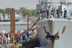 Fregatte Lübeck (F 214) zurück im Heimathafen Wilhelmshaven