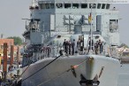 Fregatte Lübeck (F 214) zurück im Heimathafen Wilhelmshaven