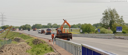 JadeWeserPort: Arbeiten an der Autobahnanbindung A 29