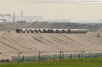 Wilhelmshaven: Bilder von der Baustelle JadeWeserPort