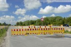 JadeWeserPort: Baustelle am Autobahnende der A 29