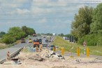 JadeWeserPort: Baustelle am Autobahnende der A 29