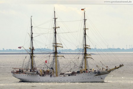 Das norwegische Vollschiff Sørlandet in Wilhelmshaven